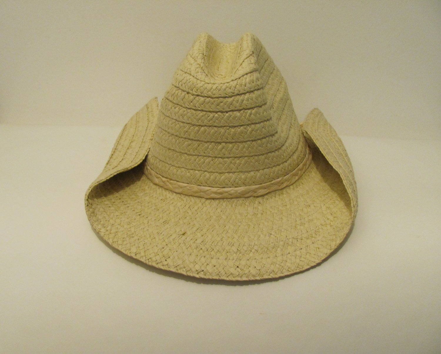 Women Men Natural Bendable Floppy Cowboy Straw Sun Beach Western Hat