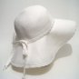 Brand New Straw Floppy Bride Church Wedding Derby Easter Sun White Bridal Hat