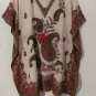 Kimono Tunic Top Blouses Maternity Beach Swimwear Cover S M L XL !X 2X 3X 4X