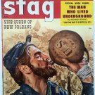 STAG October 1956 Vintage Men's Adventure magazine
