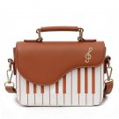 New Style Piano Female Bag Fashion Korean Version One-Shoulder Messenger Small Square Bag