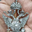 Zircon Bridal Brooch, Zircon 925 Silver Wedding Gift Brooch Cubic Zircon Silver