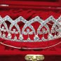 Zirconia Diamond Tiara 8.84ct Cubic Zircon Diamond 925 Silver Tiara Crown