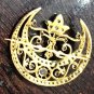 2.32Ct Natural Diamond 925 Sterling Silver Handmade Brooch Wedding Gift