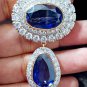 Reproduction Cubic Zircon 925 Silver Sapphire Silver Brooch Gift For Love Brooch