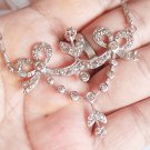 2.45ct Rosecut Diamond 925 Silver Pendant with chain Handmade Diamond Pendant