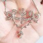 2.45ct Rosecut Diamond 925 Silver Pendant with chain Handmade Diamond Pendant