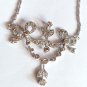 2.45ct Rosecut Diamond 925 Silver Pendant with chain Handmade Diamond Pendant