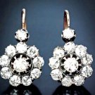 Beautiful Zircon 925 Silver Dangle Earrings Handmade Earrings Women Girls Beautiful Zircon 925 Silver Dangle Earrings Handmade Earrings Women Girls