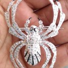 Rose Cut Diamond 925 Silver Brooch Handmade 2.68ct Diamond Brooch Pendant Rose Cut Diamond 925 Silver Brooch Handmade 2.68ct Diamond Brooch Pendant