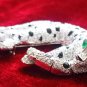 Panther Brooch in 925 Sterling Silver Cubic Zircon Gift for HeR/Him Unisex pin