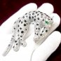 Panther Brooch in 925 Sterling Silver Cubic Zircon Gift for HeR/Him Unisex pin