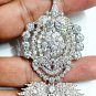 Inspired Cubic Zircon 925 Silver Brooch Gift For her Brooch Wedding Love Gift
