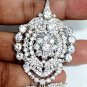 Inspired Cubic Zircon 925 Silver Brooch Gift For her Brooch Wedding Love Gift