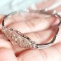 Cubic Zircon 925 Silver Bracelet Gift For Woman Party Wear
