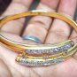 Rosecut Diamond 925 Silver Bangle Anniversary Gift Diamond Bangle