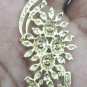 Cubic Zircon 925 Silver Emerald Pendant Zircon Woman's Pendant Gift For Her