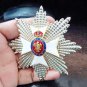 Vintage Reproduction 925 Sterling Silver Enamel Brooch Silver Broach For Him