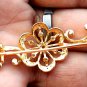 Cubic Zircon 925 Sterling Silver Brooch Birthday Gift Silver Brooch For Her