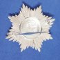 Vintage Inspired 925 Silver Enamel Paint Brooch Gift For Him/ Her Silver Brooch