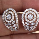 Cubic Zircon 925 Silver Earrings Woman's Stud Birthday Gift for Her Daily Wear Cubic Zircon 925 Silver Earrings Woman's Stud Birthday Gift for Her Daily Wear
