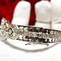Rosecut Diamond Polki Silver Bracelet, Diamond Bracelet, Woman's Bracelet