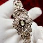 Rosecut Diamond Polki Silver Bracelet, Diamond Bracelet, Woman's Bracelet