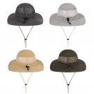 Outdoor Fishing Hiking Men's Panama Hats Summer Sun-proof Anti-UV Breathable Fisherman Sun Hat