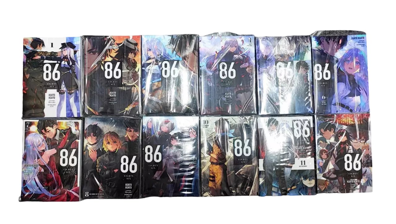 86 EIGHTY-SIX Light Novel English Version by Asato Volume 1-12