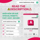 Autodesk AutoCAD 2022 -  Lifetime License For Win - Please Read Description