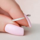 Open Gap Wedding Band