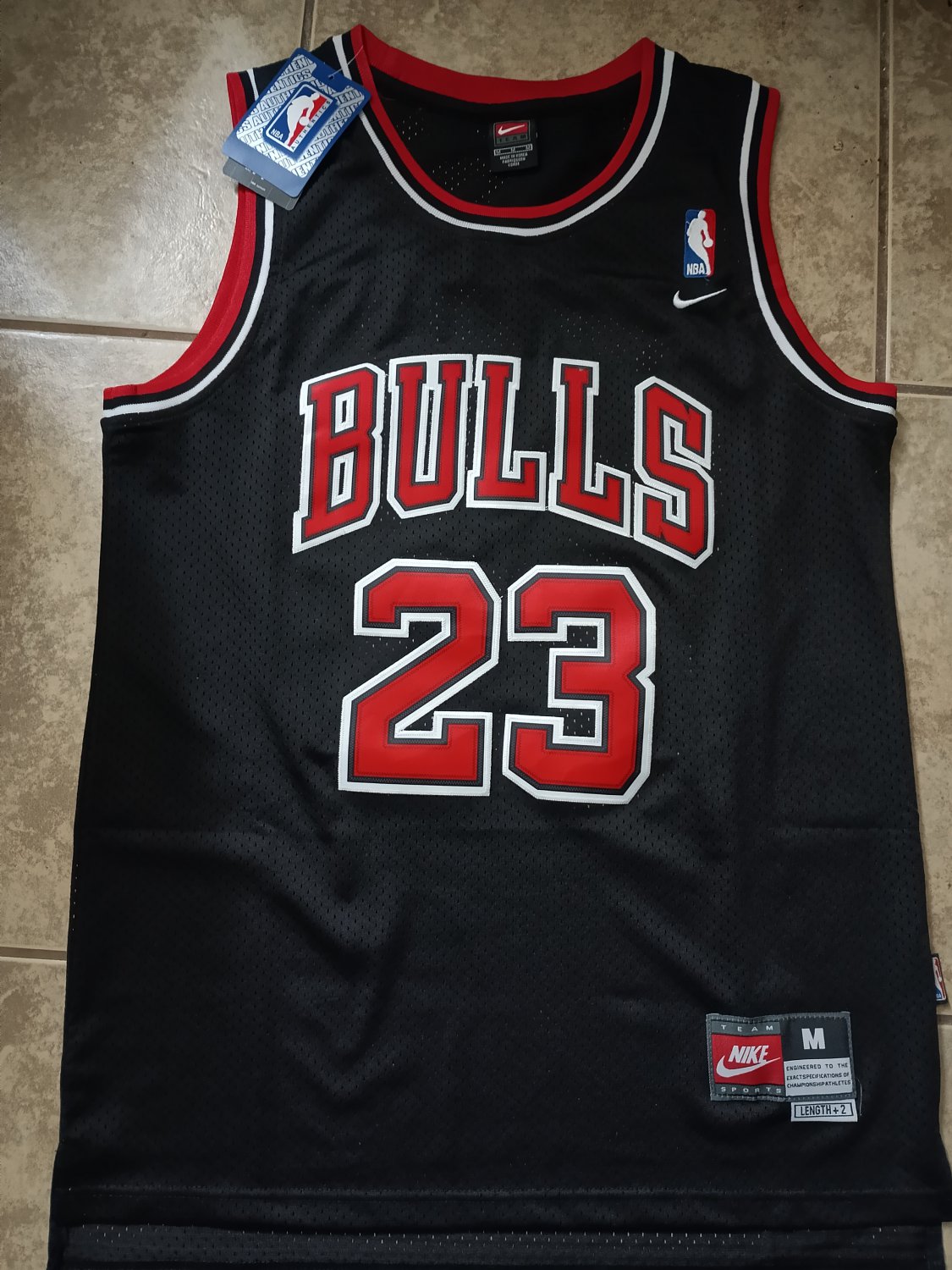 Chicago Bulls Jersey Michael Jordan Men's Throwback Jersey