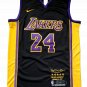Men's Los Angeles Lakers Jersey Kobe Bryant #24 Classic Jersey Black