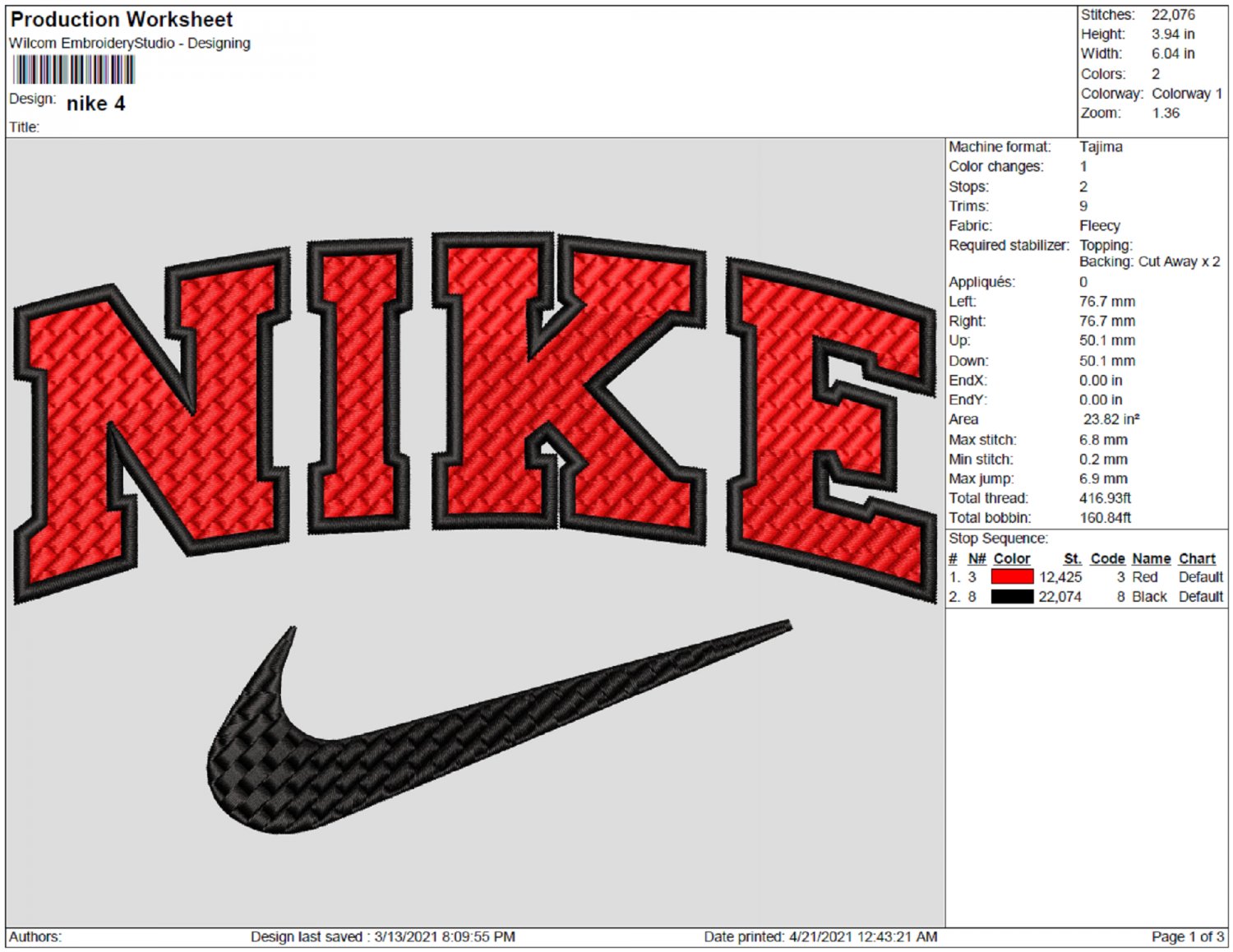 Elevate Your Style: 11 Popular Nike Embroidery Designs Pack!