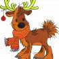 Let It Snow: Reindeer Embroidery Design for Festive Charm!