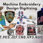 I will digitize custom 3dpuff,applique,chenille embroidery design