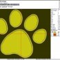 Adorable Paw Appliqu&Atilde;&copy;: 9 Sizes for Every Stitching Need!