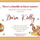Baby Shower Personalized Invitation DIGITAL, Winnie the Pooh