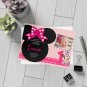 Minnie Mouse Printed Birthday Invitations, Personalized INVITATIONS, Qty 30