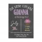 Printed Birthday Invitation, Personalized INVITATIONS, Lil' Cupcake Qty 30