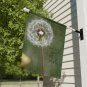 Decorative House Flag Size 24.5'' &Atilde;� 32'' Dandelion House Flag, Dandelion Flag,