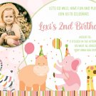 Birthday Invites| Printable Personalized | Invitation DIGITAL | Animals Invites