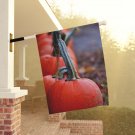 Pumpkin Decorative House Flag Size 24.5'' × 32'' Fall House Flag
