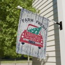 Christmas Decorative House Flag Size 24.5'' × 32'' Red Truck Christmas Flag