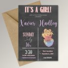 Baby Shower | Printable Personalized | Invitation DIGITAL | Winnie Pooh Bear