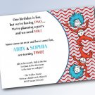 Birthday Invitations  | Printable Personalized | Invitation DIGITAL | Dr. Seuss