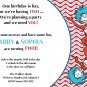 Birthday Invitations | Printable Personalized | Invitation DIGITAL | Dr. Seuss