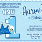 Prince 1st Birthday | Printable Personalized | Invitation DIGITAL