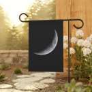 Garden Flag 12"x18" | Outdoor Garden Flag | Moon Garden Flag | Moon Flag
