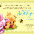 1st Birthday Invitation Printable Personalized  Invitation DIGITAL DELIVERY